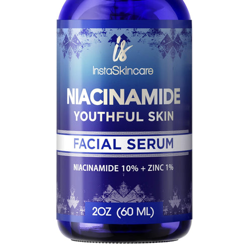DOUBLE SIZED (2Oz) Niacinamide Serum for Face 10% with Zinc 1% Vitamin