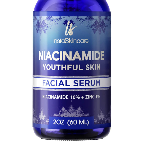 DOUBLE SIZED (2Oz) Niacinamide Serum for Face 10% with Zinc 1% Vitamin